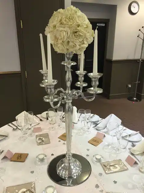 table centre piece for wedding