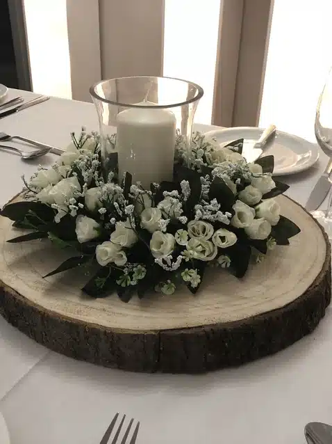 table centre piece for wedding